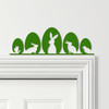 Door Topper Easter Decor Eggs Bunnies Various Colours Decorative Sign