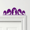 Door Topper Easter Decor Eggs Bunnies Various Colours Decorative Sign