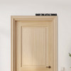 Door Topper Enjoy The Little Things Quote Various Colours Decorative Sign