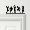 Door Topper Basketball Players Various Colours Top Of Door Frame Decorative Sign