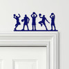 Door Topper Basketball Players Various Colours Top Of Door Frame Decorative Sign
