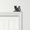 Door Topper Floral Cat Various Colours Top Of Door Frame Decorative Sign