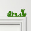 Door Topper Forest Woodland Animals Kids Room Decor Various Colours Decor Sign