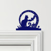 Door Topper Halloween Decor Cat Bat Pumpkin Various Colours Frame Decor Sign