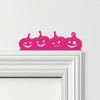 Door Topper Halloween Decor Pumpkins Various Colours Top Of Door Decorative Sign