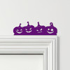 Door Topper Halloween Decor Pumpkins Various Colours Top Of Door Decorative Sign