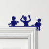 Door Topper Halloween Decor Scary Zombies Various Colours Decorative Sign