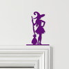 Door Topper Halloween Decor Witch Various Colours Top Of Door Frame Decor Sign