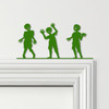 Door Topper Halloween Decor Zombies Various Colours Top Of Door Decorative Sign