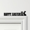 Door Topper Happy Easter Decor Bunny Rabbit Various Colours Frame Decor Sign