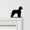 Door Topper Irish Water Spaniel Dog Various Colours Top Of Door Decorative Sign