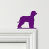 Door Topper Irish Water Spaniel Dog Various Colours Top Of Door Decorative Sign