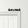 Door Topper Joy & Peace Christmas Decor Various Colours Decorative Sign
