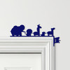 Door Topper Kids Room Decor Cute Safari Animals Various Colours Decorative Sign