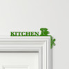 Door Topper Kitchen Decor Cake Mixer & Tools Various Colours Frame Decor Sign