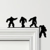 Door Topper Bigfoot Various Colours Top Of Door Frame Decorative Sign