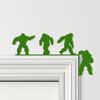 Door Topper Bigfoot Various Colours Top Of Door Frame Decorative Sign