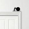 Door Topper Man Pushing Ball Gym Various Colours Top Of Door Frame Decor Sign