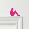 Door Topper Man Reading Book Various Colours Top Of Door Frame Decorative Sign