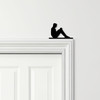 Door Topper Man Reading Book Various Colours Top Of Door Frame Decorative Sign
