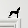 Door Topper Manchester Terrier Dog Various Colours Top Of Door Decorative Sign