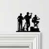 Door Topper Music Band Instruments Various Colours Top Of Door Decorative Sign