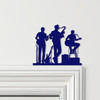 Door Topper Music Band Instruments Various Colours Top Of Door Decorative Sign