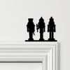 Door Topper Nutcrackers Christmas Decor Various Colours Decorative Sign