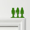 Door Topper Nutcrackers Christmas Decor Various Colours Decorative Sign