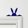 Door Topper Peeking Bunny Various Colours Top Of Door Frame Decorative Sign