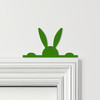 Door Topper Peeking Bunny Various Colours Top Of Door Frame Decorative Sign