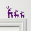 Door Topper Reindeers Christmas Decor Various Colours Decorative Sign