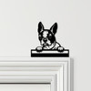 Door Topper Boston Terrier Dog Various Colours Top Of Door Frame Decorative Sign