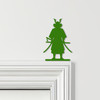 Door Topper Samurai Warrior Various Colours Top Of Door Frame Decorative Sign