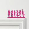 Door Topper Sexy Women Silhouettes Various Colours Top Of Door Decorative Sign