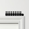 Door Topper Bowling Pins Various Colours Top Of Door Frame Decorative Sign