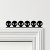 Door Topper Skulls Gothic Halloween Decor Various Colours Decorative Sign