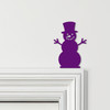 Door Topper Snowman Christmas Decor Various Colours Top Of Door Decorative Sign