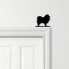 Door Topper Spitz Dog Various Colours Top Of Door Frame Decorative Sign