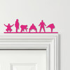 Door Topper Sumo Fighters Various Colours Top Of Door Frame Decorative Sign