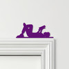 Door Topper Boy Lying Reading Book Various Colours Top Of Door Decorative Sign