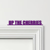 Door Topper Up The Cherries Afc Bournemouth Football Various Colours Decor Sign