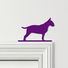 Door Topper Bull Terrier Dog Various Colours Top Of Door Frame Decorative Sign