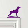 Door Topper Weimaraner Dog Various Colours Top Of Door Frame Decorative Sign
