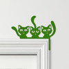 Door Topper Cartoon Cats Various Colours Top Of Door Frame Decorative Sign