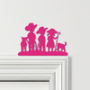 Door Topper Children Farm Animals Kids Room Decor Various Colours Decor Sign