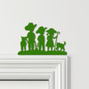 Door Topper Children Farm Animals Kids Room Decor Various Colours Decor Sign
