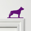 Door Topper American Staffordshire Terrier Dog Various Colours Decorative Sign
