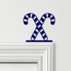 Door Topper Christmas Decor Candy Canes Various Colours Decorative Sign