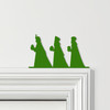 Door Topper Christmas Decor Nativity 3 Kings Various Colours Frame Decor Sign